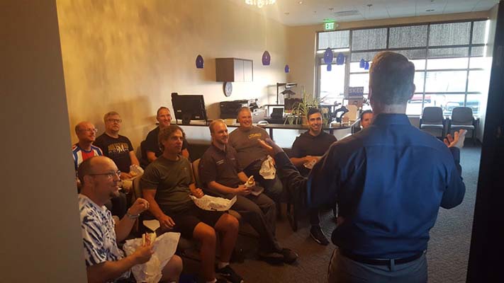 Chiropractor Oak Creek WI Daniel Hyatt Lunch With The Doctor