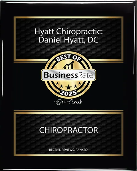 Chiropractic Oak Creek WI Best Of Award 2025